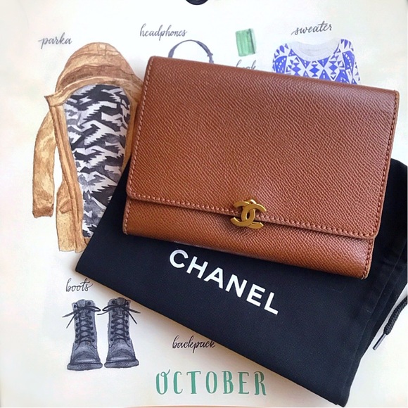 CHANEL Handbags - Chanel Trifold Travel Wallet
